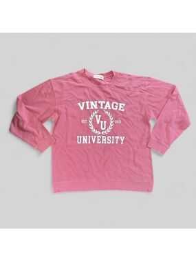Vintage Havana-Vintage University Crewneck-Large-brand new-red